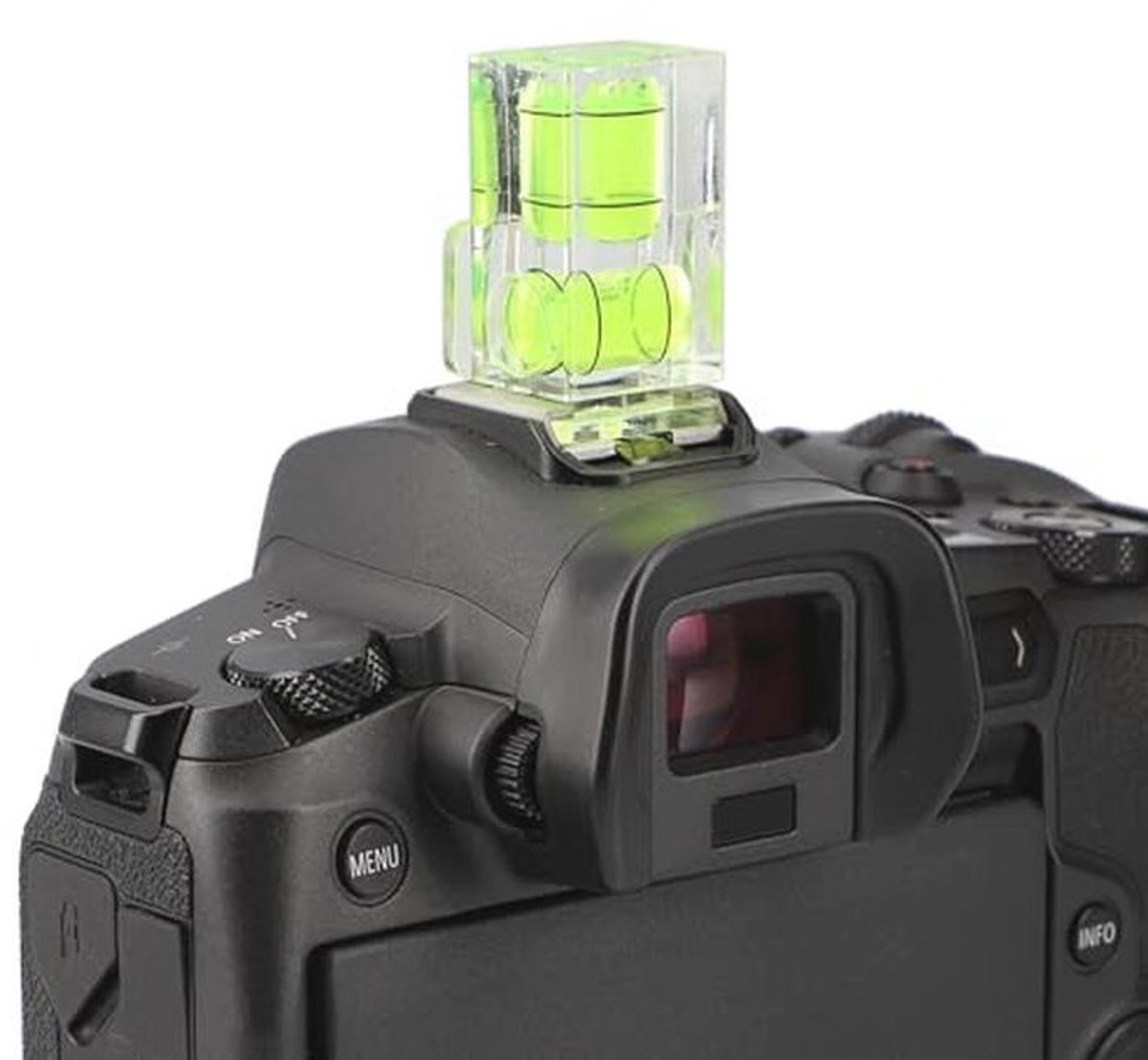 Camera-waterpas met dubbele libellen voor perfecte opnamen