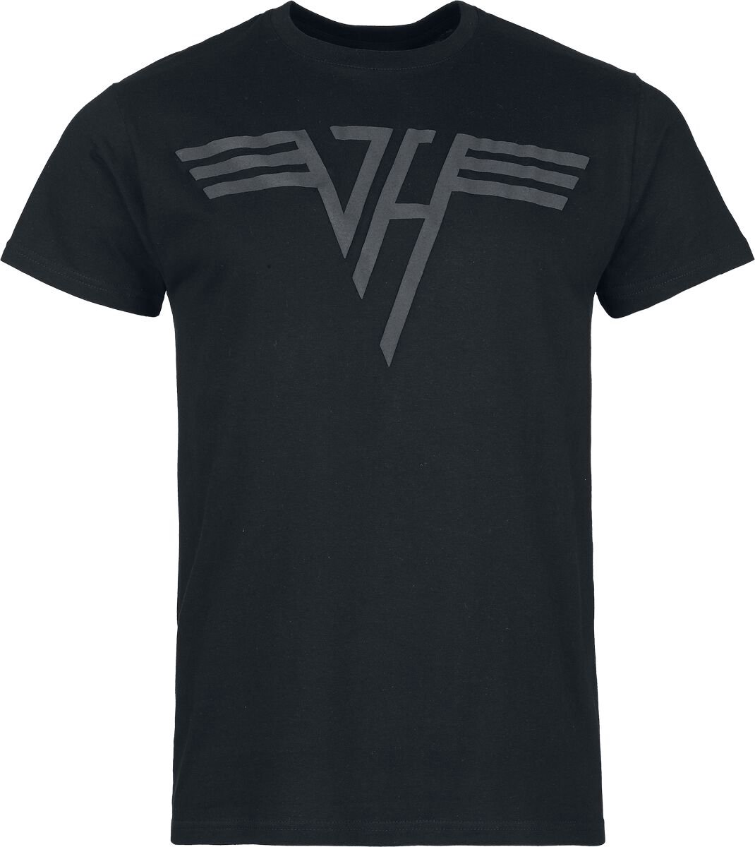 Van Halen Logo 3D Druck Heren T-shirt - zwart - 3XL