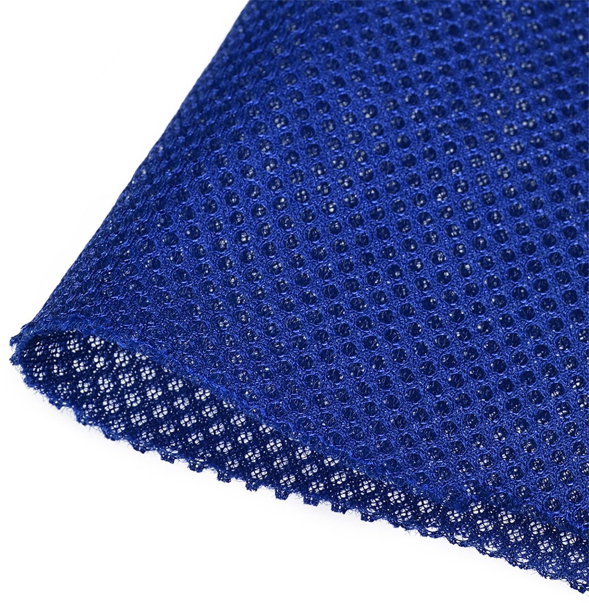 SnelShoppen - Speaker Grill Doek Stereo Mesh Stof Beschermend Stofdicht Doek 99.5cm x 63 Inch Donkerblauw voor Thuis Speaker Reparatie