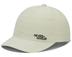 Clakllie Sneldrogende pet met korte rand voor heren en dames, lichte baseballcap met korte klep, waterdicht, hardlooppet