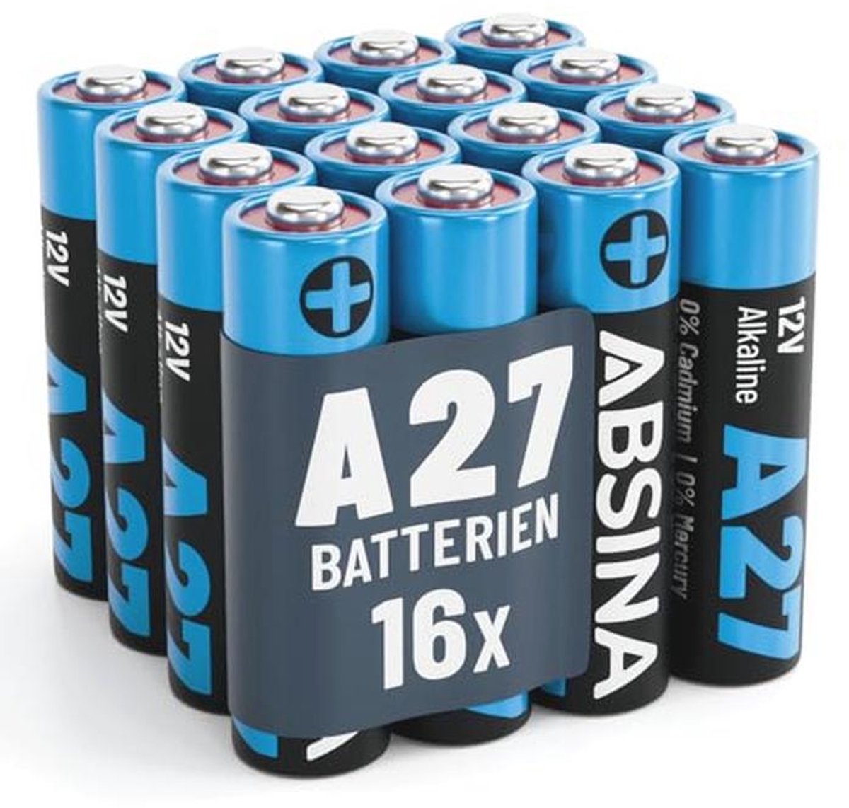 Alkaline 27A 12V Batterij voor Garage Deuropeners