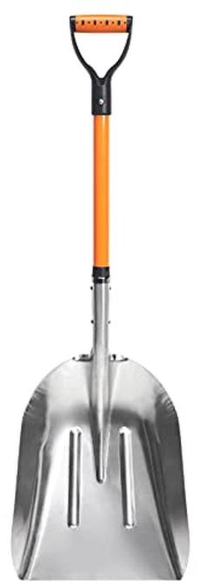 Aluminium Sneeuwschep met D Handvat - 45 Inch Tuinschop voor Oprit