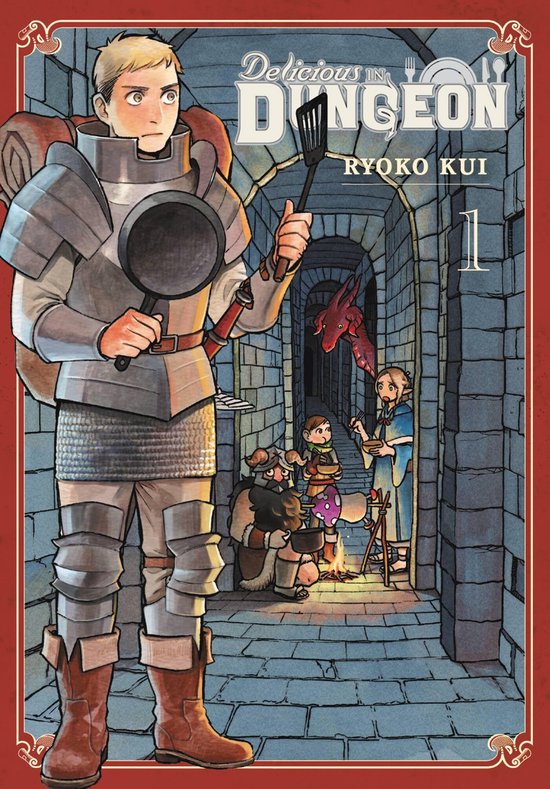Delicious in Dungeon 1 - cover