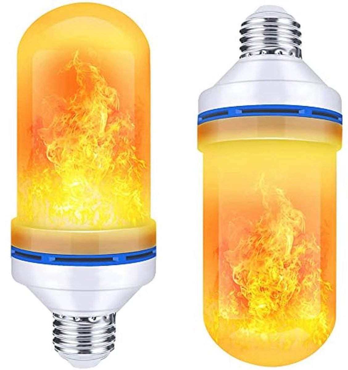 Decoratieve LED-gloeilamp met Vlameffect - 9W Warm Licht - Energiezuinig voor Bruiloft, Slaapkamer, Tuin en Feesten