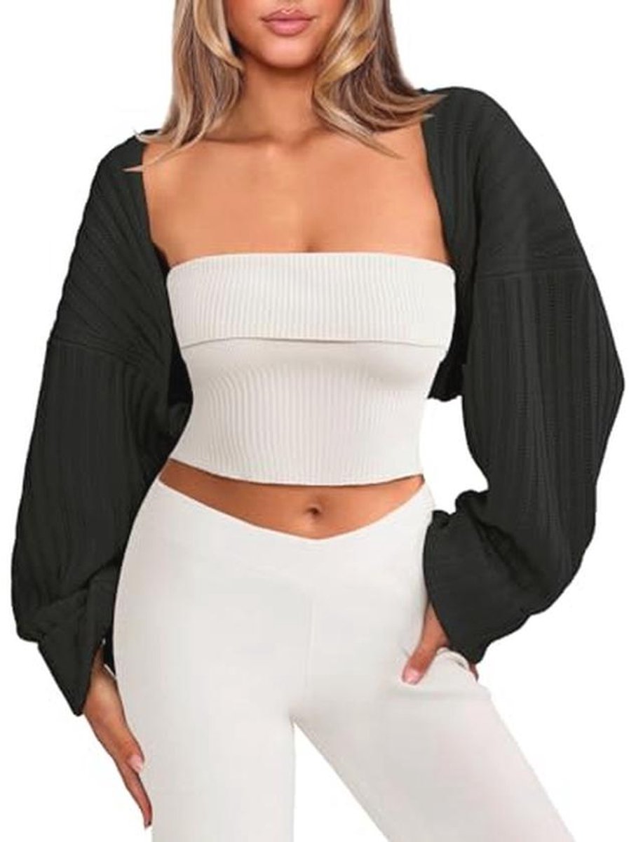 Oversized gebreide jas voor dames
