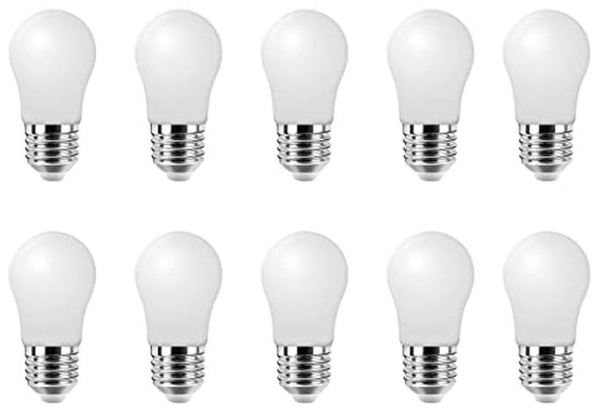 10 Pack 3W LED Gloeilampen E27 voor Bruiloft en Feestdecoratie - Warm Wit