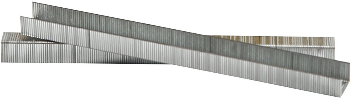 Nietjes, H: 8 mm, B: 10,5 mm, dikte 0,7 mm, grijs, 1000 stuk/ 1 doos
