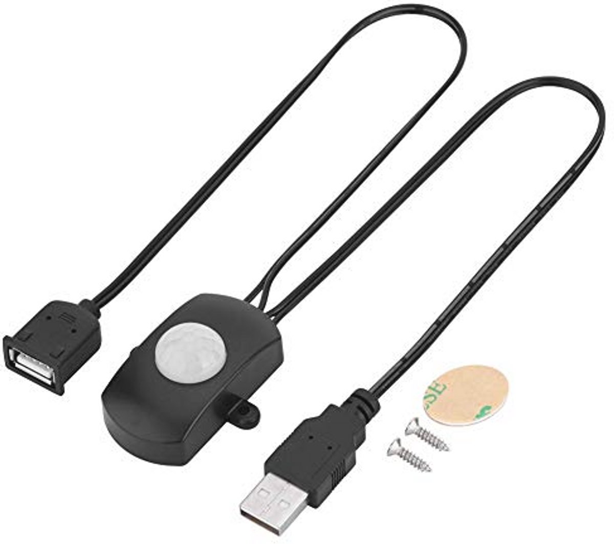 PIR Bewegingsmelder Schakelaar 5-24V - Automatische Infrarood Sensor voor LED Lampen