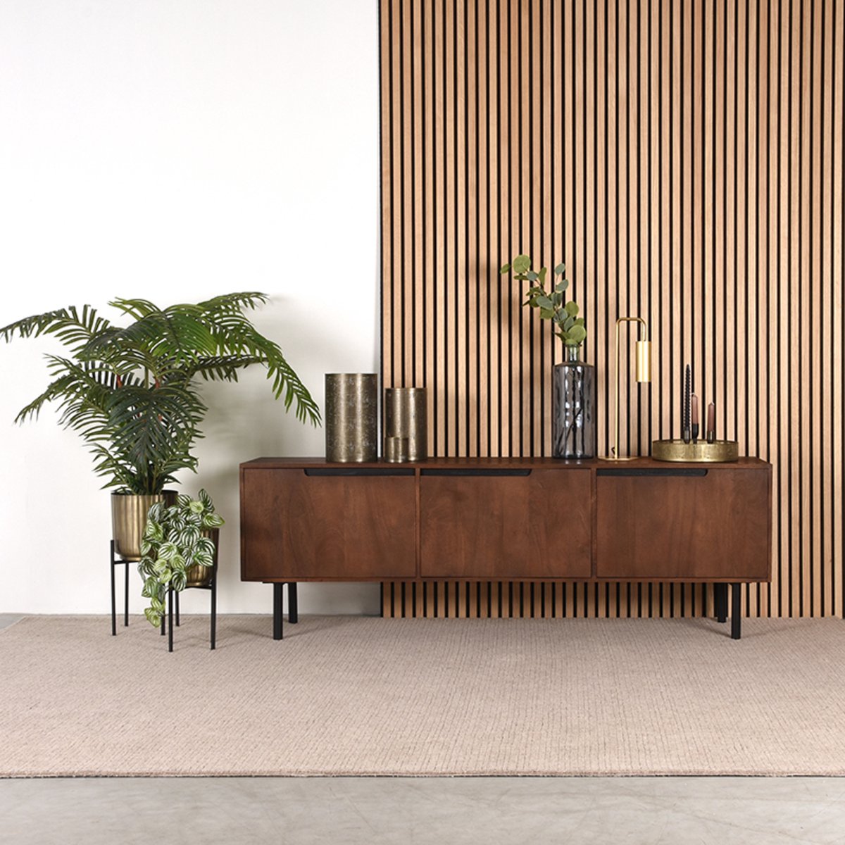 LABEL51 Rio Tv-Meubels - Bruin - Hout - 180 cm