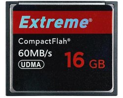 16GB Compact Flash Geheugenkaart met Hoge Snelheid tot 60MB/s voor Digitale Camera's
