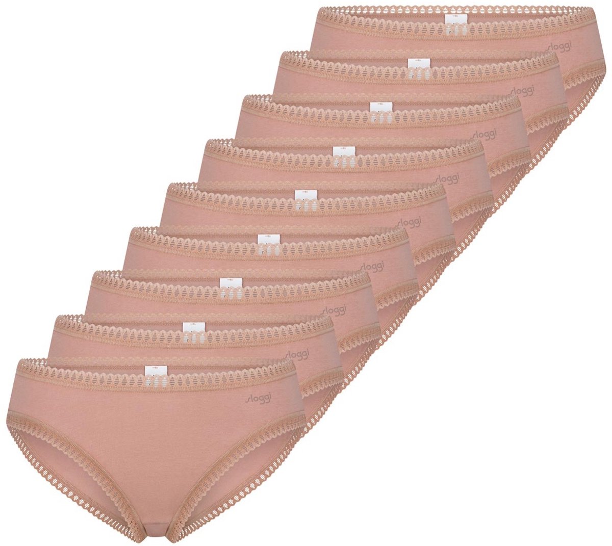 sloggi Dames slip / onderbroek 9 pack GO Crush