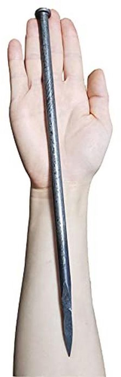 Ronde metalen landschapsranden verankering spikes 30 cm – 15 stuks voor kunstgras, bestrating en onkruidbeheersing