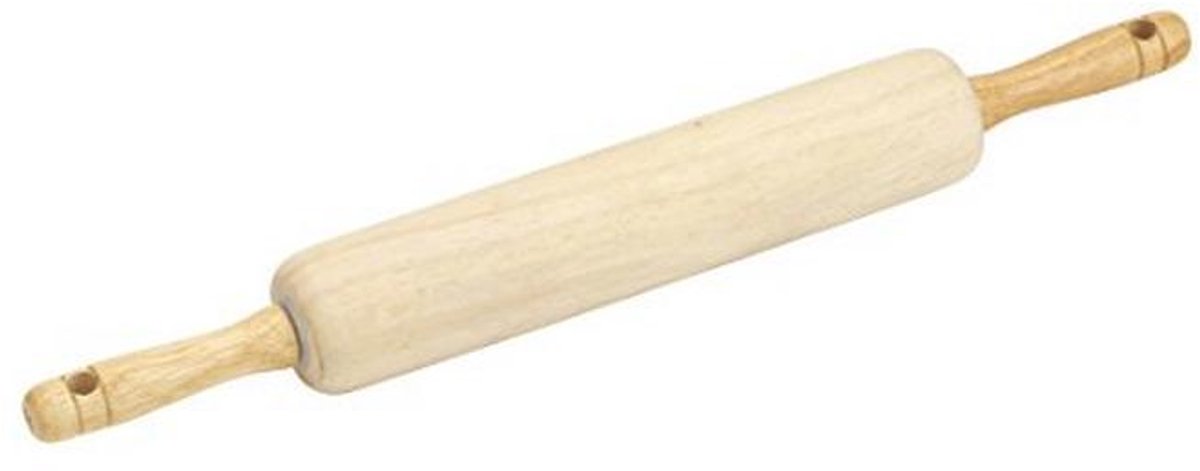 Houten Deegroller - Klassiek Keukenhulpmiddel voor Perfecte Deegbehandeling