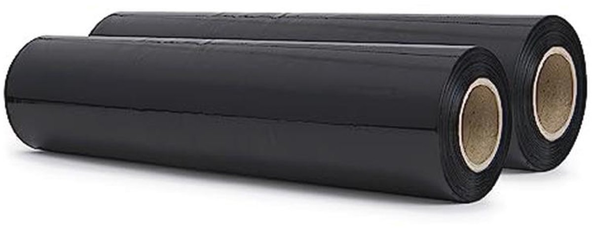 Stretchfolie 300m Zwart - Handstretchfolie voor Meubels en Paletten