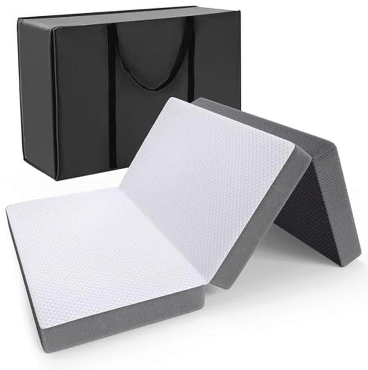 Vouwmatras 120 x 200 x 10 cm - Zacht en Comfortabel voor Kamperen, Vloer en Reizen