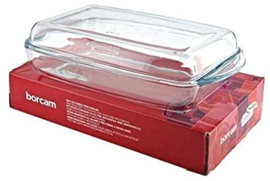 Sareva Ovenschaal Met Deksel - Hittebestendig Glas - Ovaal - 28 X 19 Cm 4 Liter 16892159 Sareva Ovenschaal Met Deksel - Hittebestendig Glas - Ovaal - 28 X 19 Cm 4 Liter 16892159