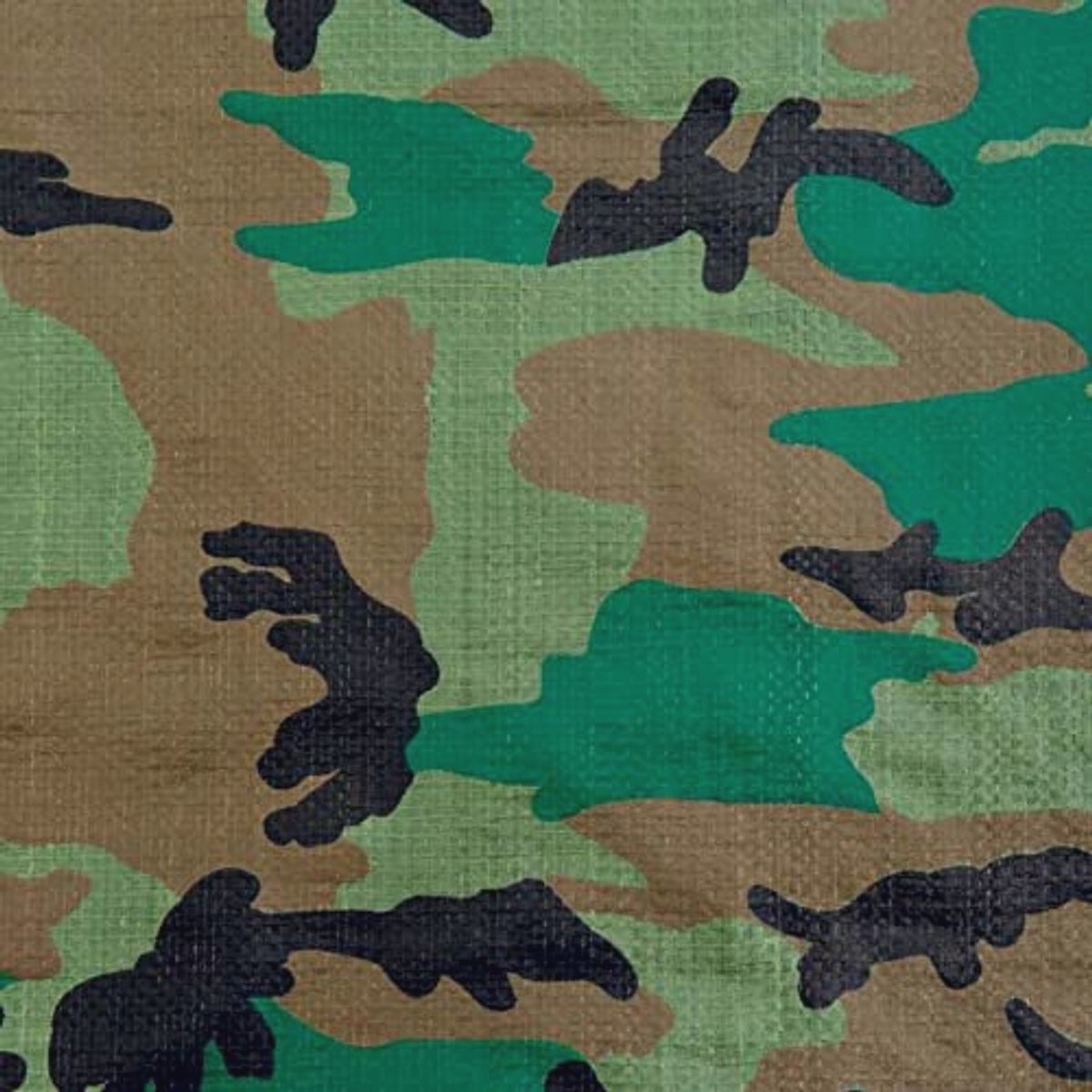 Camouflagezeil 130 g/m² 2 x 3 m - Hoogwaardig Buitenmateriaal