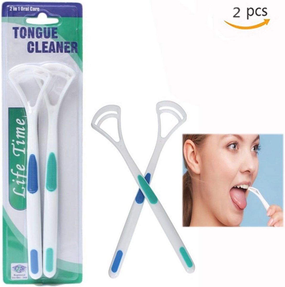 Tandenreiniger Pack van 2 voor Optimale Mondhygiëne