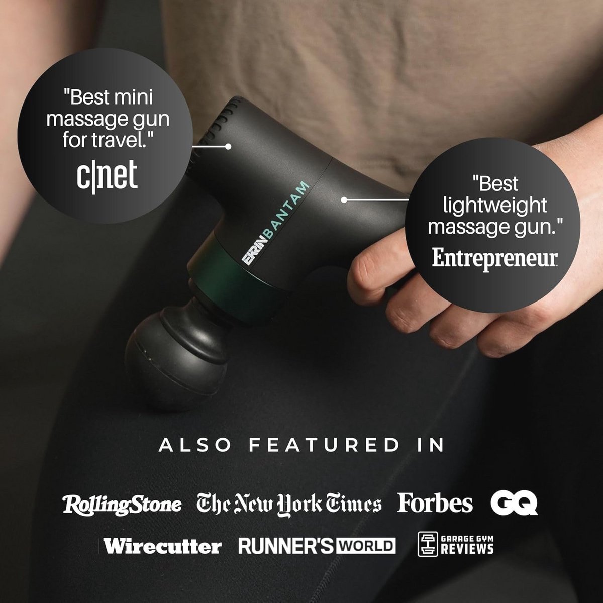 Mini-massagepistool voor Percussietherapie - Lichtgewicht Massageapparaat voor Spierherstel en Pijnverlichting — cadeau in Cadeau-ideeën - foto 6