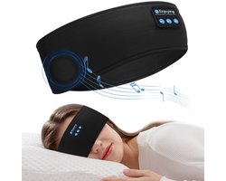 Slaapkoptelefoon Hoofdband Bluetooth – Draadloze hoofdbandoorbeluisteraar met USB-C oplaadpoort – Slaapmasker – Geschikt voor slapen, sporten, workouts, joggen, yoga, slapeloosheid, vliegreizen, meditatie