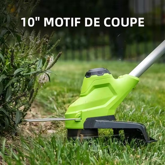 Greenworks Accu Grastrimmer 24V - Gazonkantentrimmer met 1 accu's 2Ah - Uitgerust met TORQDRIVE™ - Voor Tuin en Gras van Greenworks — afbeelding 5