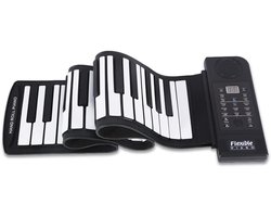 Portable 61 Keys Electronic Soft Silicone Flexible Piano - Roll-Up Piano voor Kinderen en Volwassenen - Thuis Entertainment en Muziek Oefening