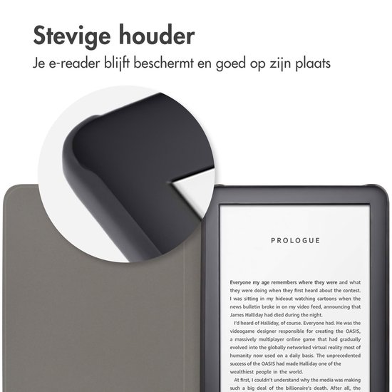 imoshion Ereader Cover / Hoesje Geschikt voor Amazon Kindle (2022) 11th gen - imoshion Design Sleepcover Bookcase zonder stand - / Leopard van iMoshion — afbeelding 5