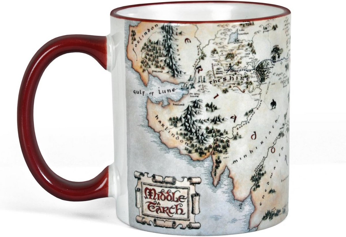Midden-aarde Mok voor Hobbit Fans - 320ml Keramiek