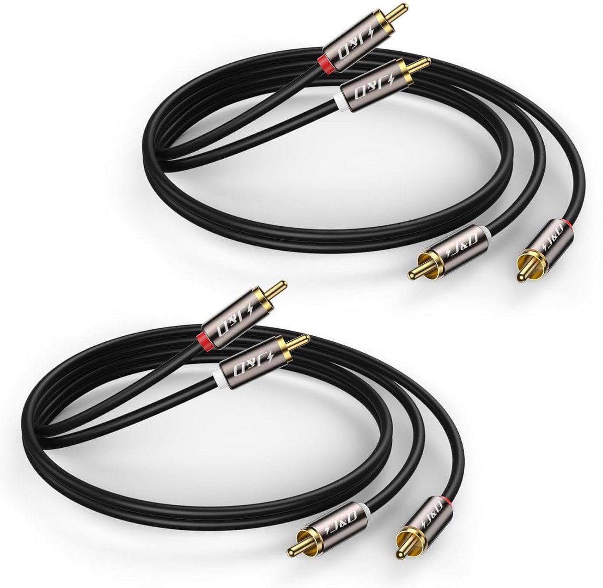 2RCA Male to 2RCA Male Stereo Audio Cable - 4.5 Meter