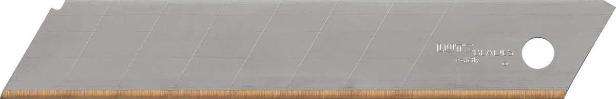 Titanium vervangende afbreekmessen 18 mm - 6 stuks