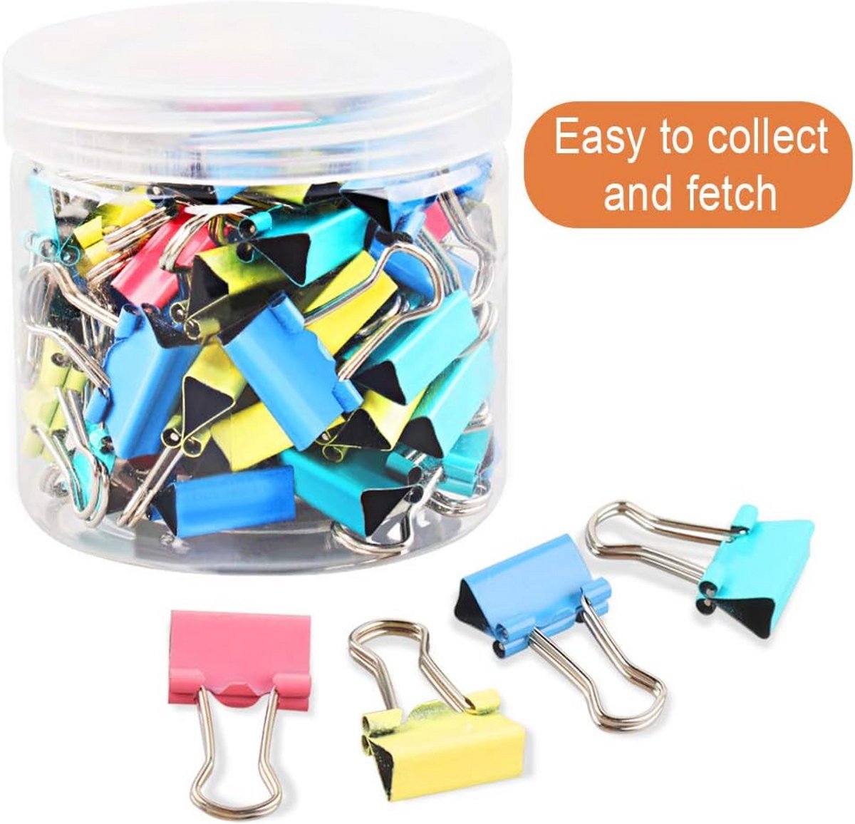 180 stuks Mini Metaal Binder Clips voor Papieren Organisatie School en Kantoor
