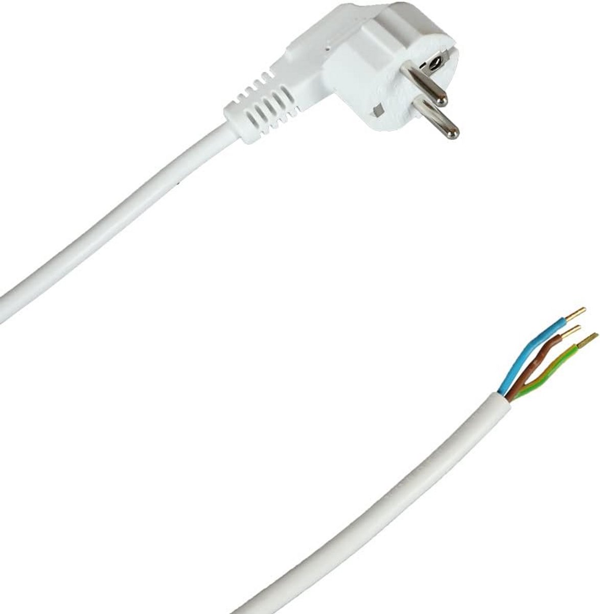 Aansluitkabel met geaarde stekker 1,5m - 3 x 1,5 mm²