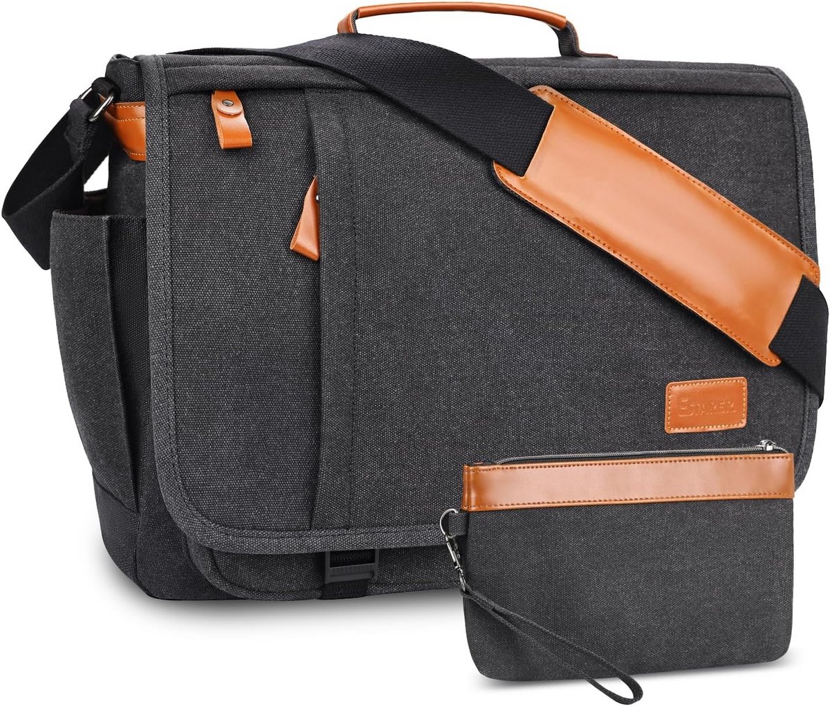 Kleine Schoudertas voor Mannen - Ideaal voor School en Reizen - 9.7 Inch