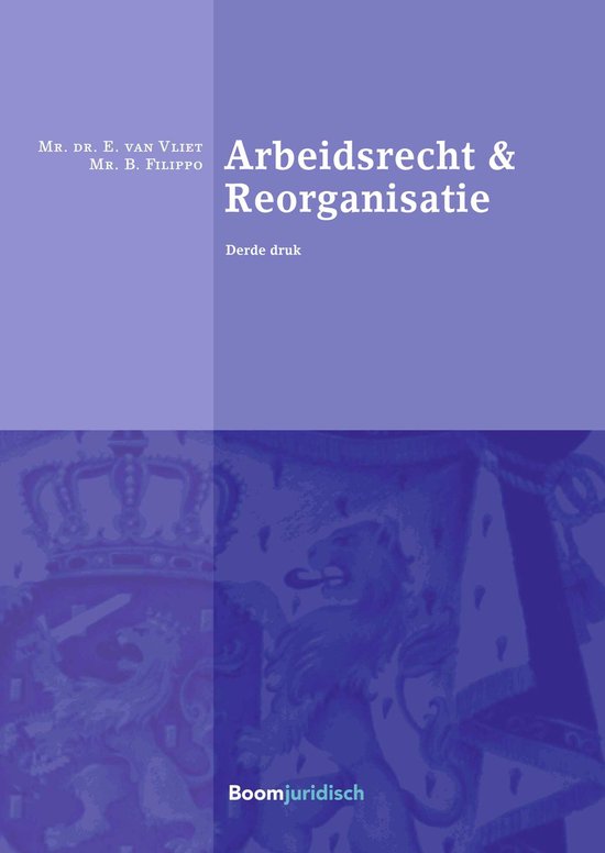 Boom Juridische studieboeken - Arbeidsrecht & Reorganisatie - cover