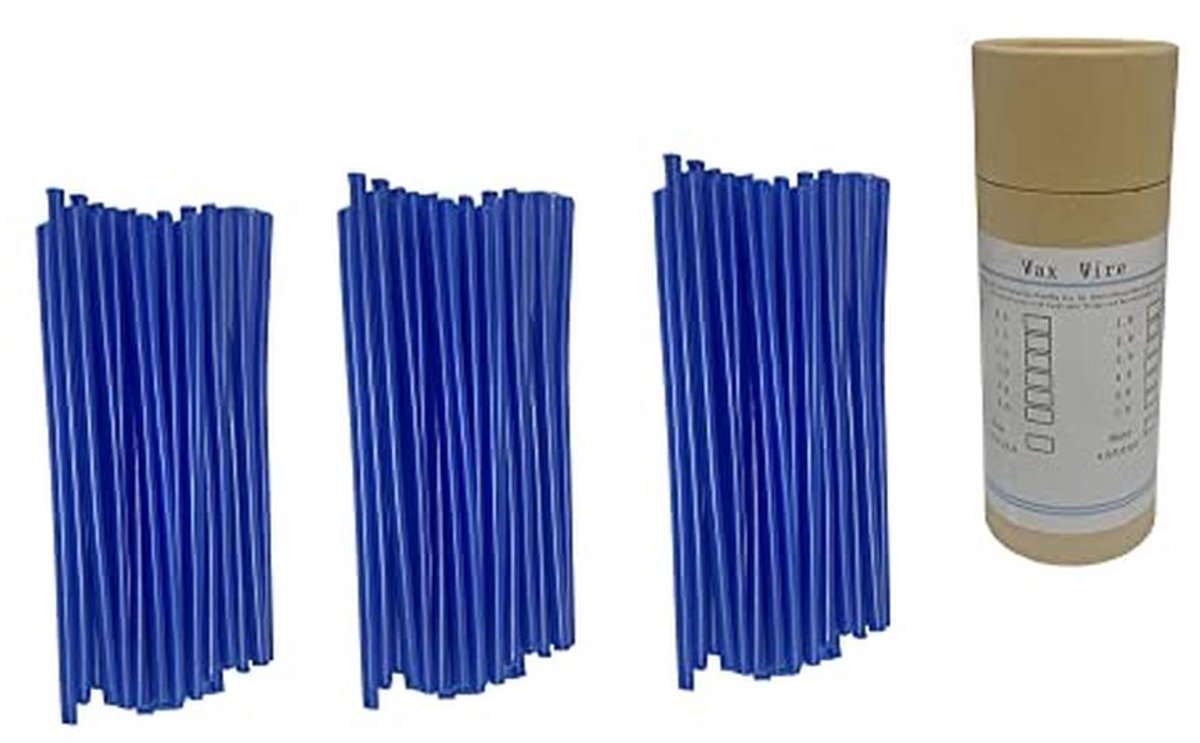 Wax Draad voor Sieraden en Dental Casting - 3 Zakken Moulding Wax 0.8-7.0