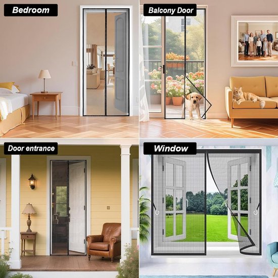 LIVARNO home Magnetisch hor raam 110 x 130 cm aanbieding bij Lidl