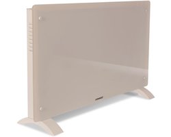 Luxueuze elektrische convectorverwarming met glazen paneel – 1000W/2000W voor ruimtes tot 24m² – Bedien met app en handmatig – Instelbare thermostaat en timer