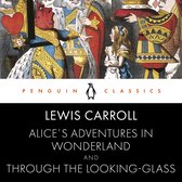 Boekillustratie met Alice en de Kaartentoernooi van Lewis Carroll. Penguin Classics.