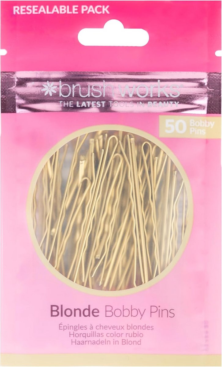 Blonde Haarspeldjes voor Vrouwen - 50 Stuks