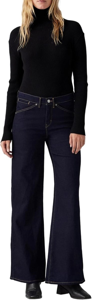 Dames Broek Wide Leg Met Shaping Effect