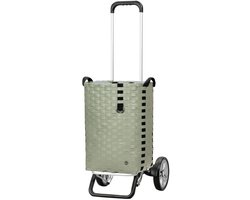 Andersen Shopper Alu Star Shopper Silja Winkelwagen 65 cm - 53 L - sage green
