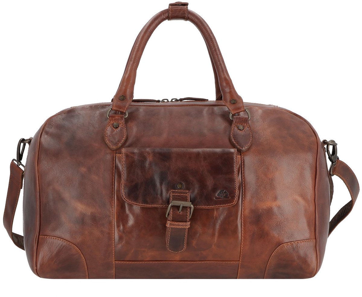 Greenburry Rugged Weekender reistas Leer 48 cm - brown