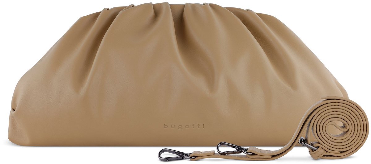 bugatti Schoudertas Mila Pouch Sand Lichtbruin