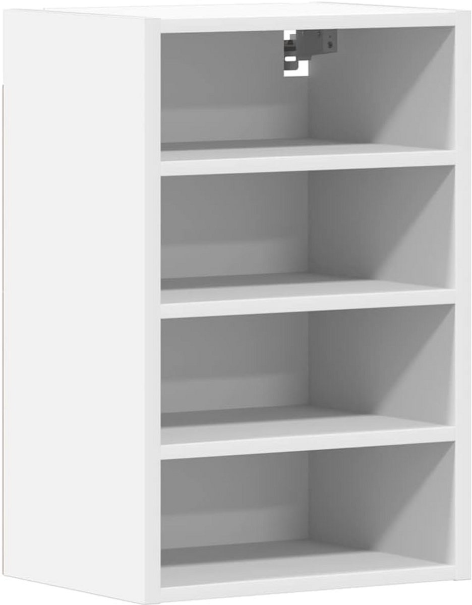 Hanging cabinet 40 cm wit houten opbergkast