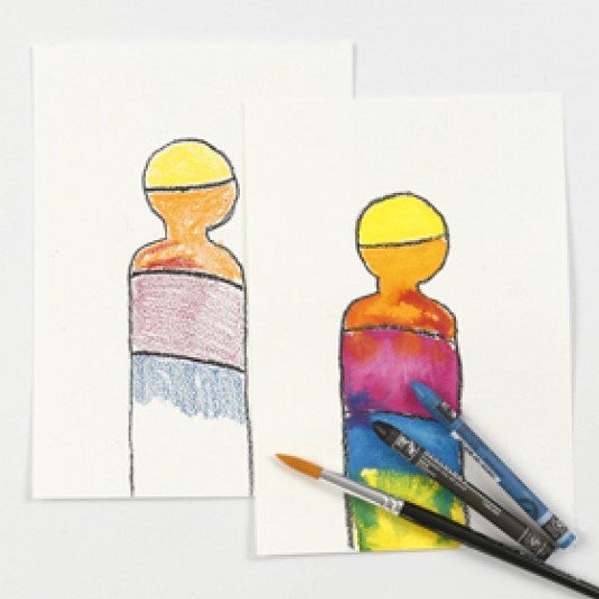 Caran D'ache Waskrijt Neocolor Ii Multicolor 30 Stuks — afbeelding 2
