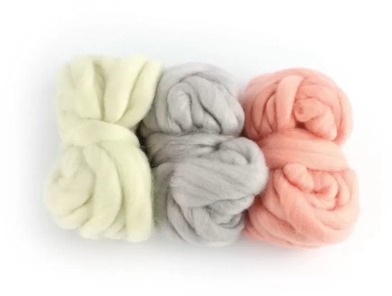 Fils à coudre à tisser Mega 3x5 m Mix blanc cassé