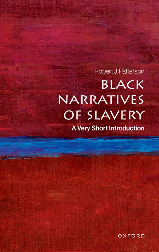 Very Short Introductions- Black Narratives of Slavery - cover