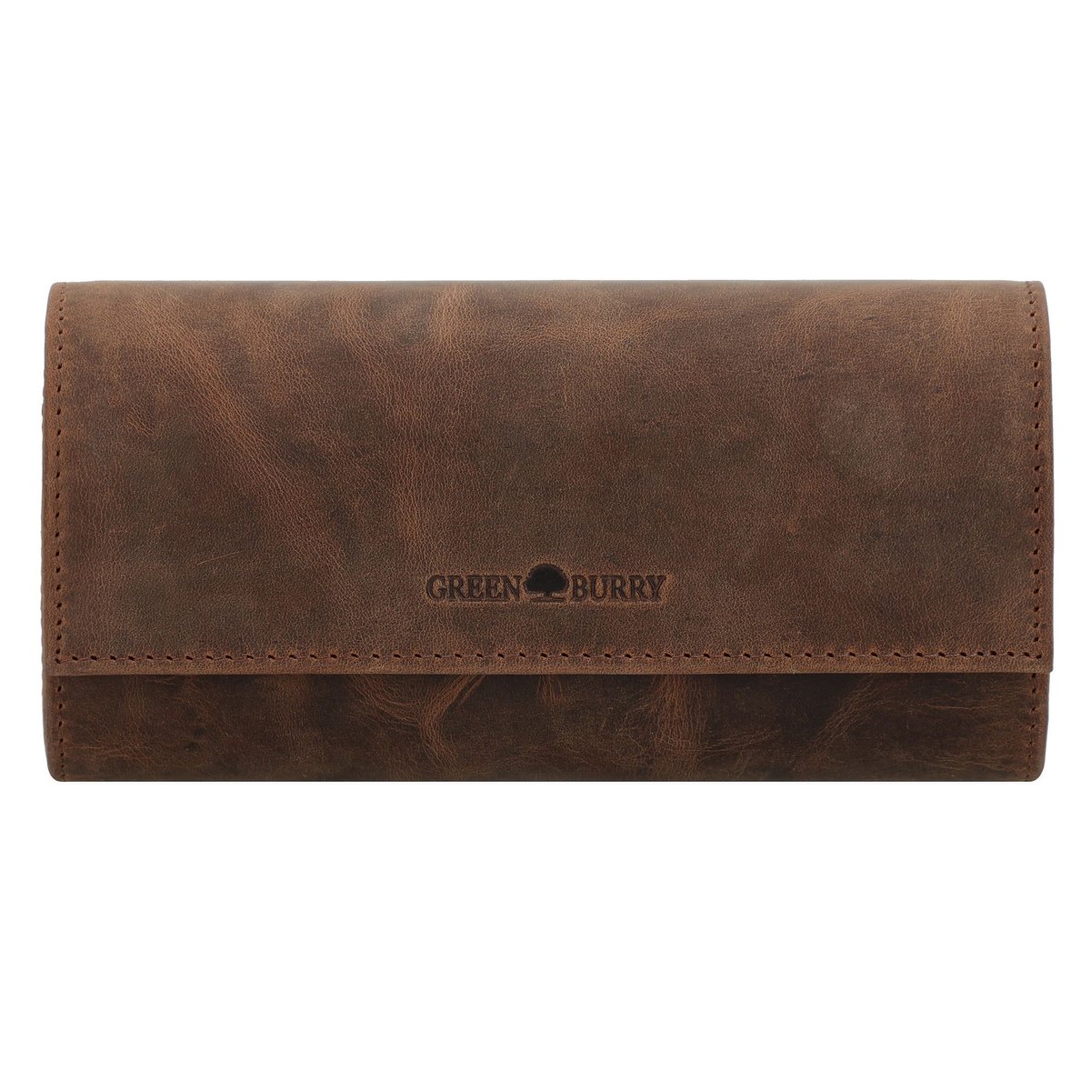 Greenburry Vintage horlogekast leer 21,5 cm