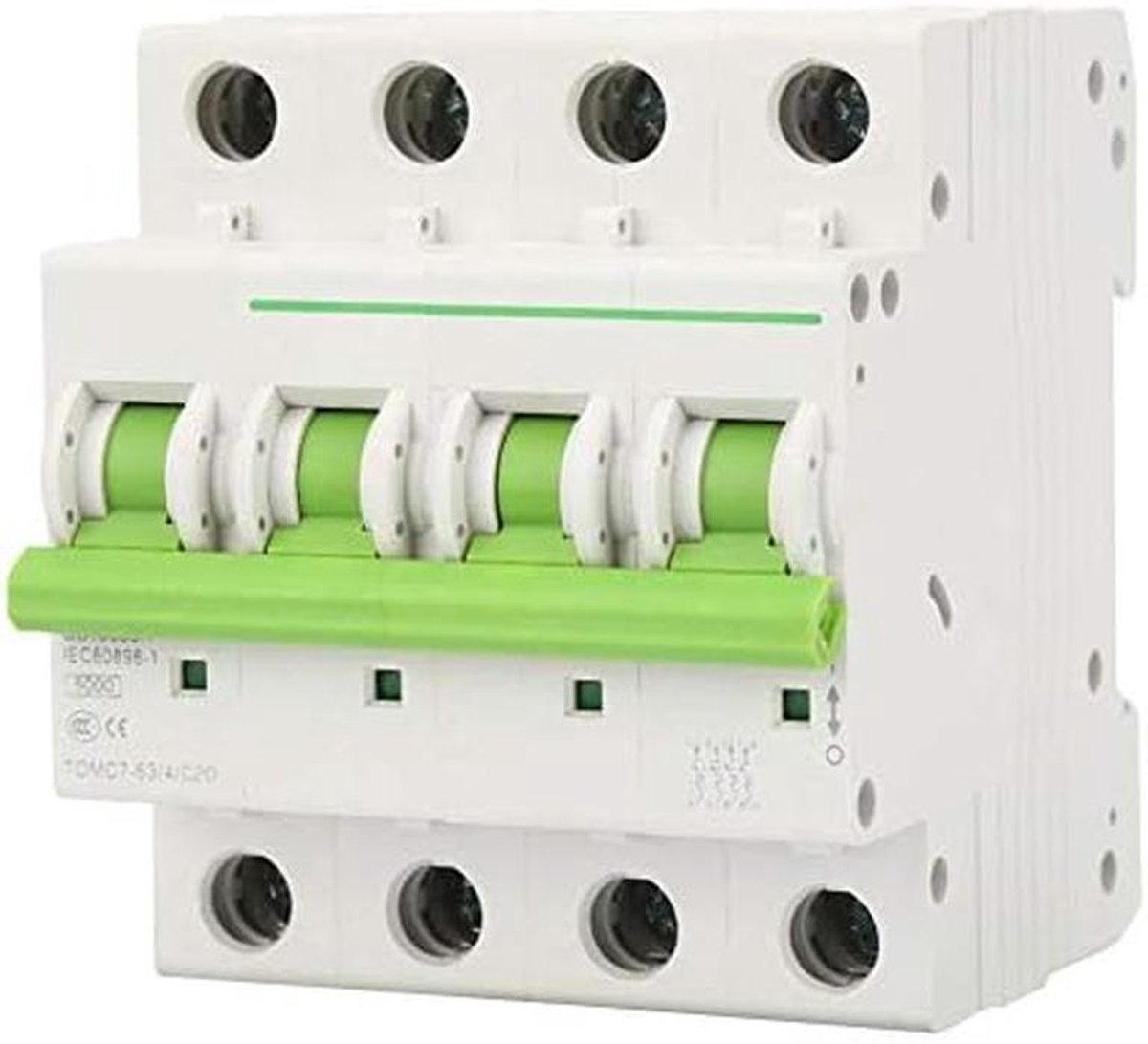 4P Automatische Stroomonderbreker 6kA 380V/415V C-type