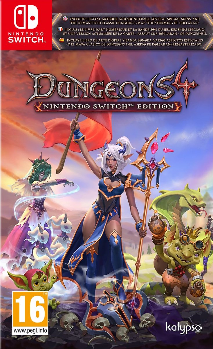 Kalypso Dungeons 4 - Deluxe Edition Nintendo Switch